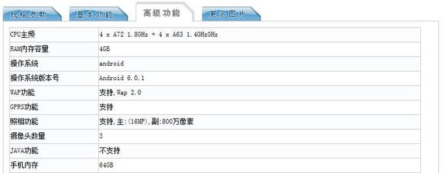 聯(lián)想四個攝像頭手機亮相工信部網(wǎng)站