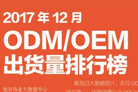 2017年12月ODM/OEM排行榜