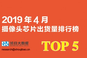 2019年4月攝像頭芯片出貨量排行榜