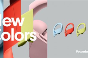 Powerbeats Pro推出四種新顏色：早春黃、云粉紅、熔巖紅和冰川藍